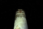 Schloßruine Hartenberg, Turm mit Sternenhimmel